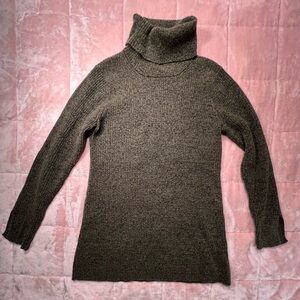 Banana Republic Olive Cowl Neck Sweater